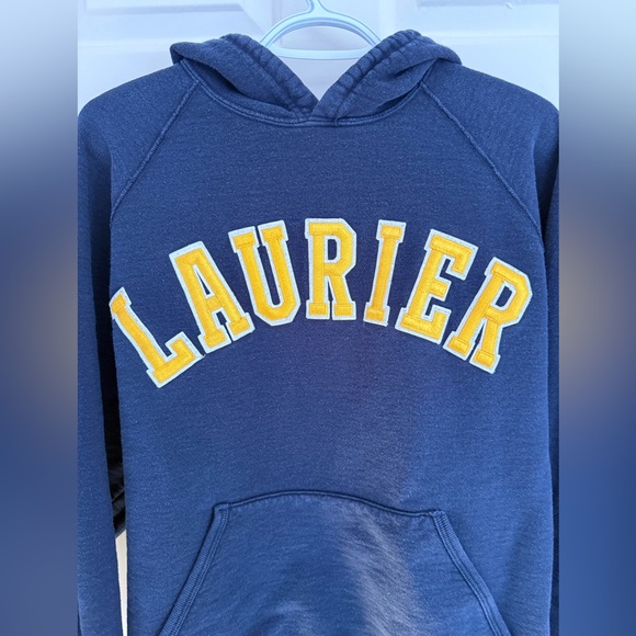 Vintage Laurier University Varsity Hoodie - Picture 3 of 6